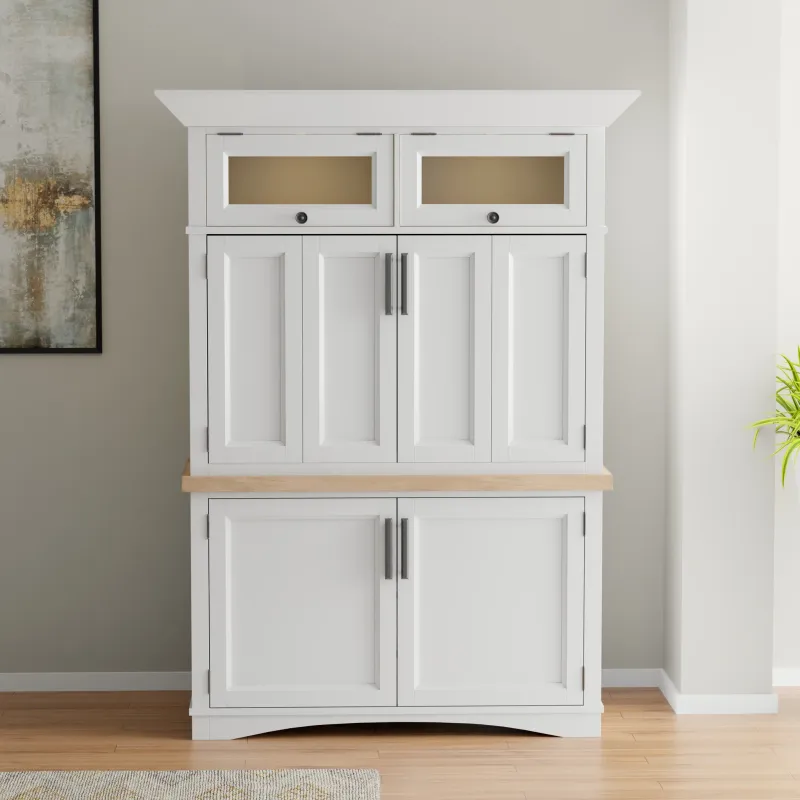 Americana Modern - Workstation with LED Light - Cotton