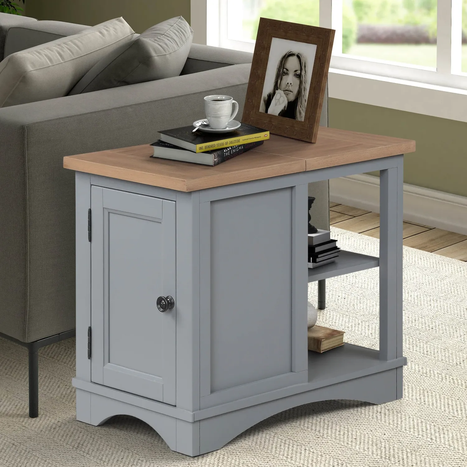 Americana Modern - Chairside Table - Dove