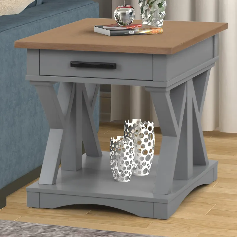 Americana Modern - End Table - Dove