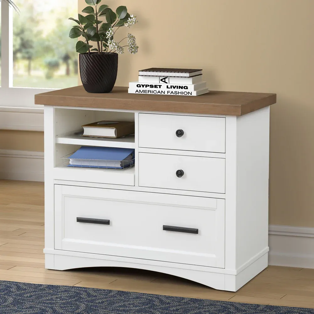 Americana Modern - Functional File with Power Center - Cotton