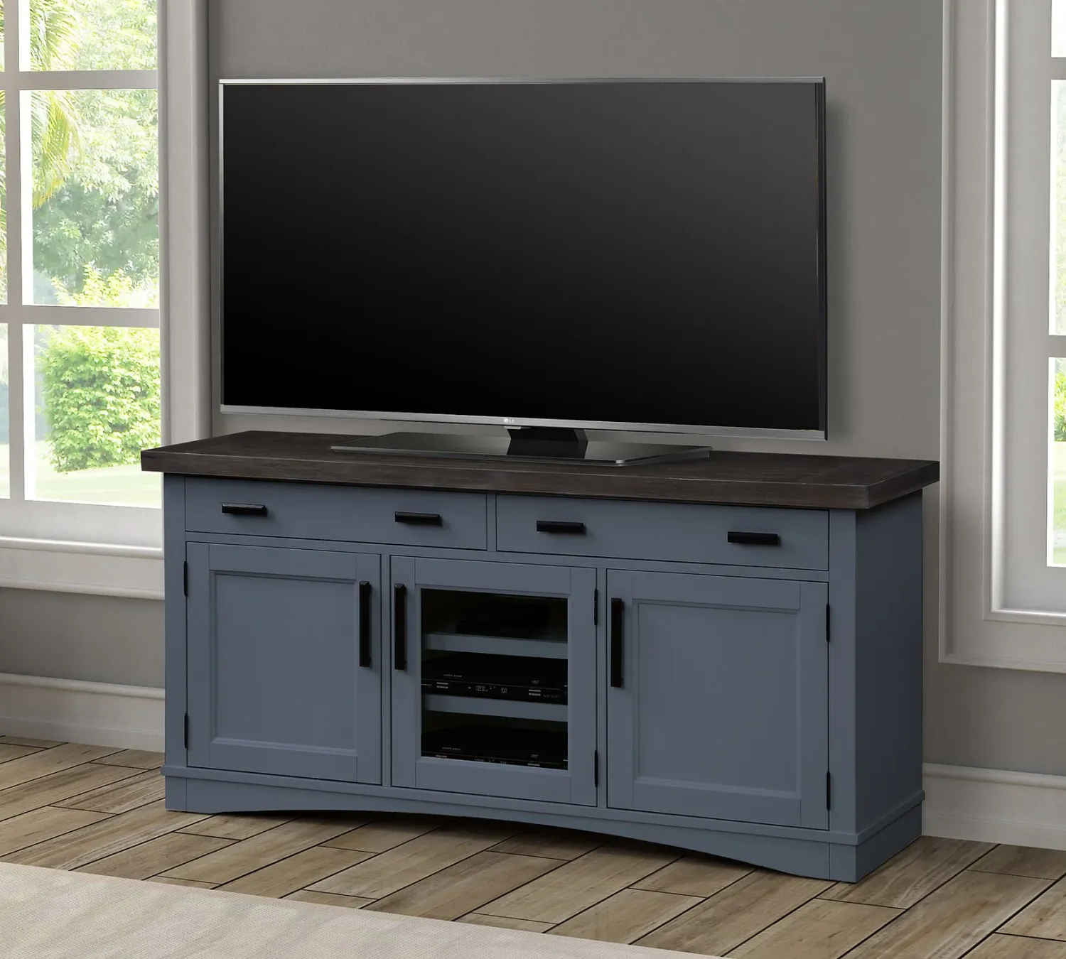Americana Modern - TV Console (63") - Denim