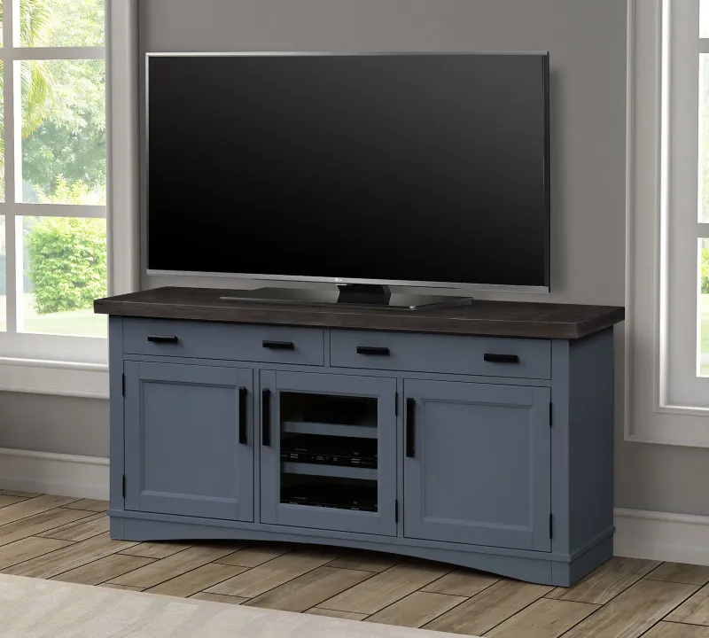 Americana Modern - TV Console (63") - Denim
