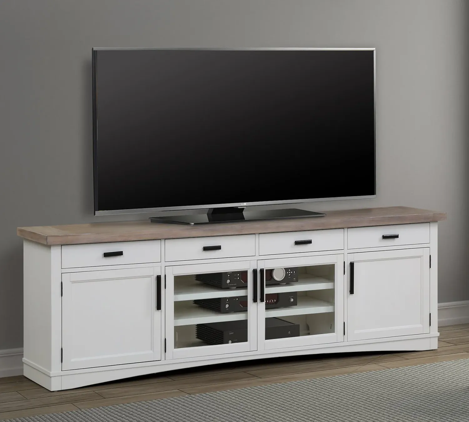 Americana Modern - TV Console - Cotton