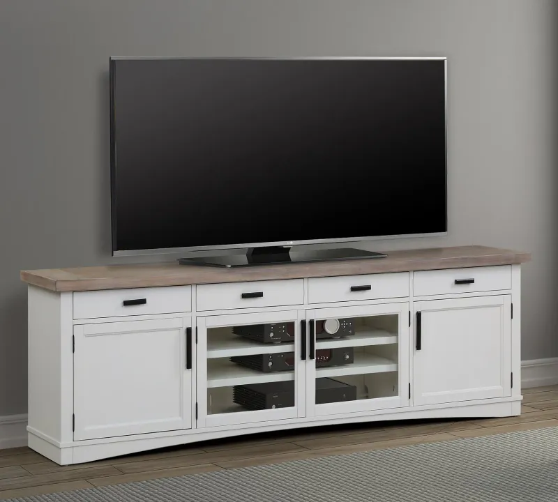 Americana Modern - TV Console - Cotton