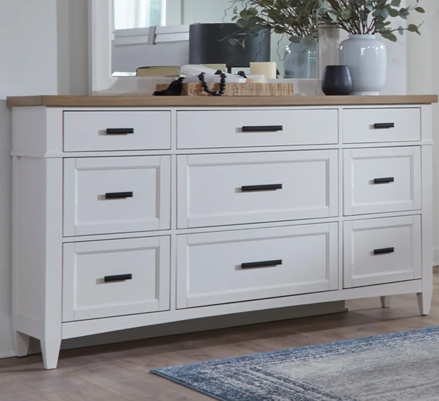 Americana Modern Bedroom - Drawer Dresser - Cotton