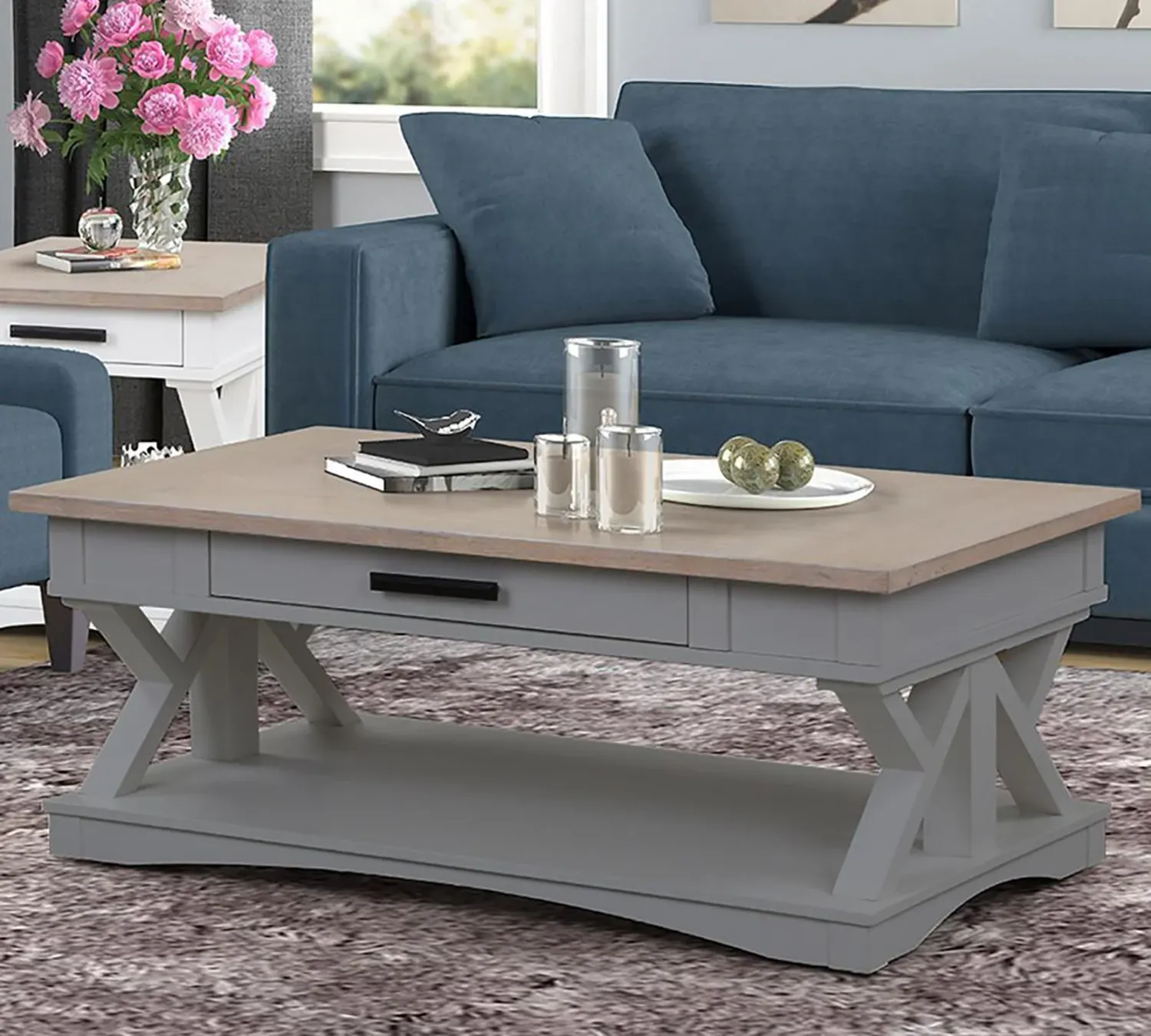 Americana Modern - Cocktail Table - Dove