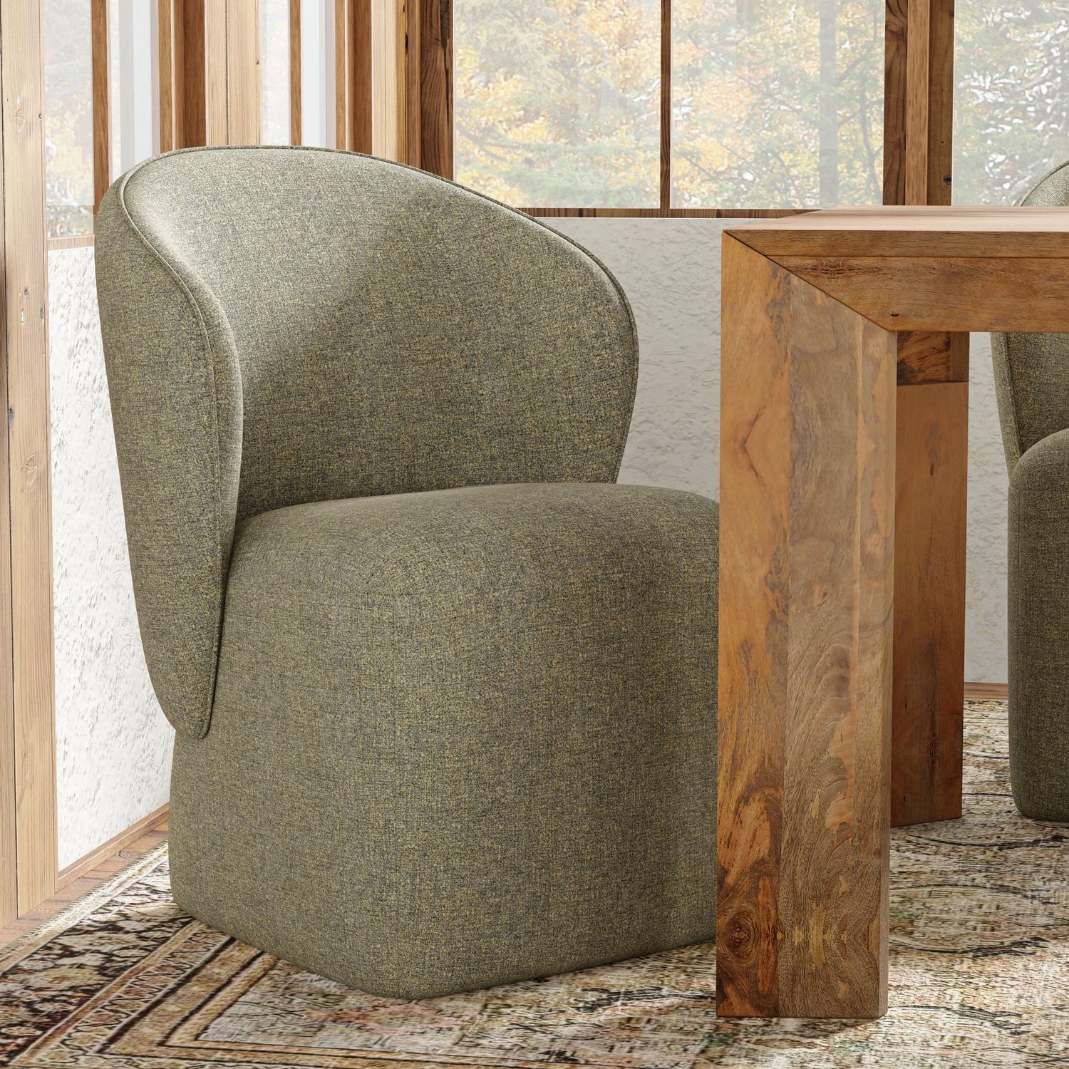 Bongo - Dining Chair (Set of 2) - Quartermaster Sage