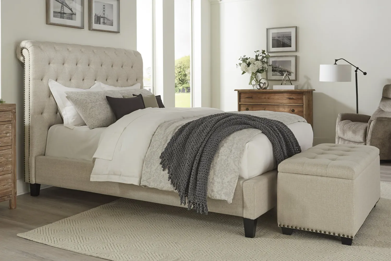 Cameron - Queen Bed - Downy