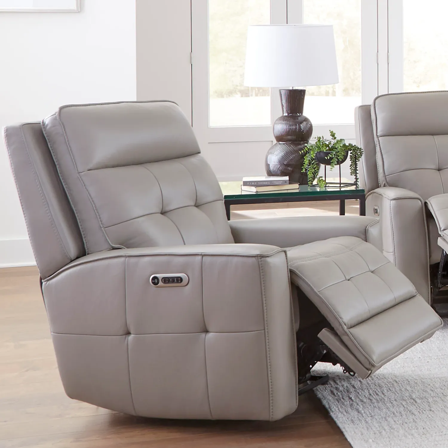 Canterbury - Power Zero Gravity Recliner - Pewter
