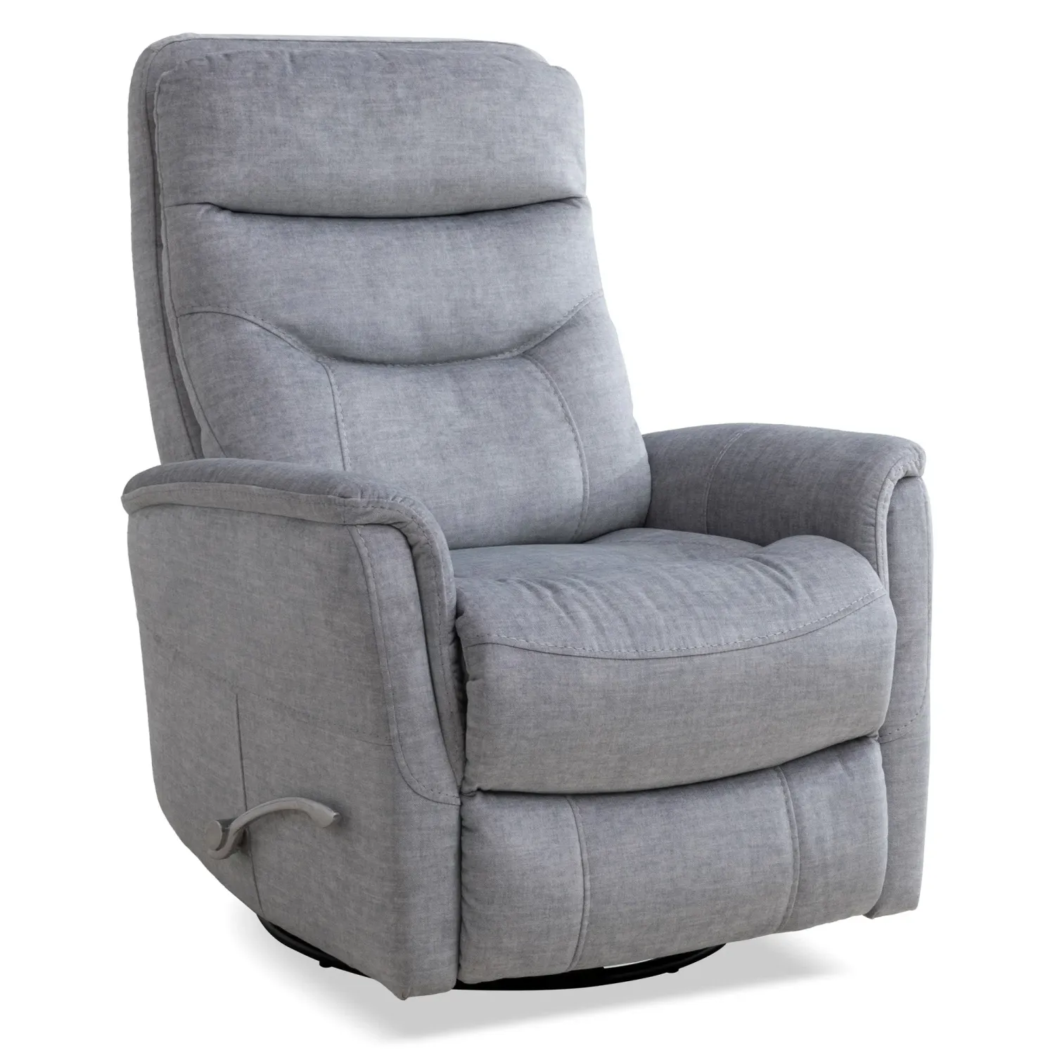 Gemini - Manual Swivel Glider Recliner - Capri Silver