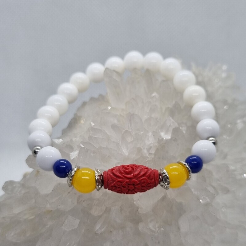[Auralene] Tridacna Bracelet (rose)