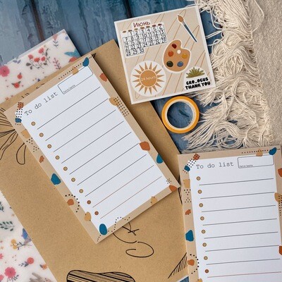 Блокнотики та to do list