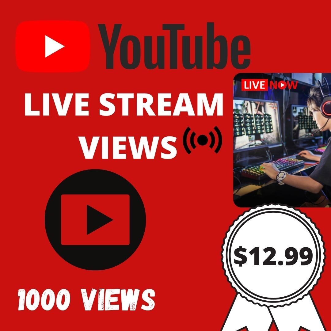 🔥 YOUTUBE LIVE STREAM VIEWS 🔥