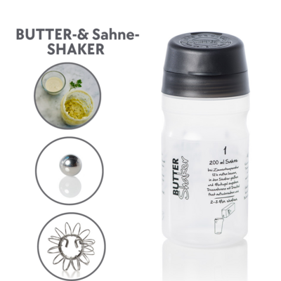 Butter & Sahne-Shaker