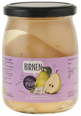 Poire au sirop de riz - 550gr