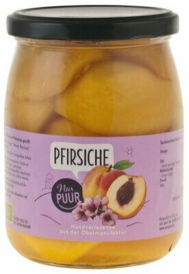 Pêche au sirop de riz - 550gr