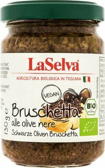 Bruschetta d&#39;olive noire - 130gr