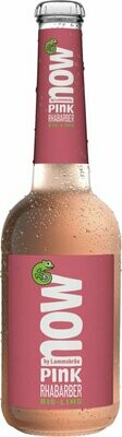 now - Pink Rhabarber - 33cl