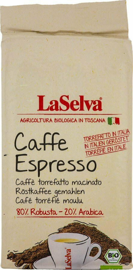 Café Espresso (Robusta 80%. Arabica 20%) Moulu - 250gr