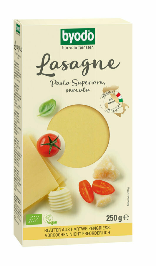 Lasagne semoule de blé dur - 250gr