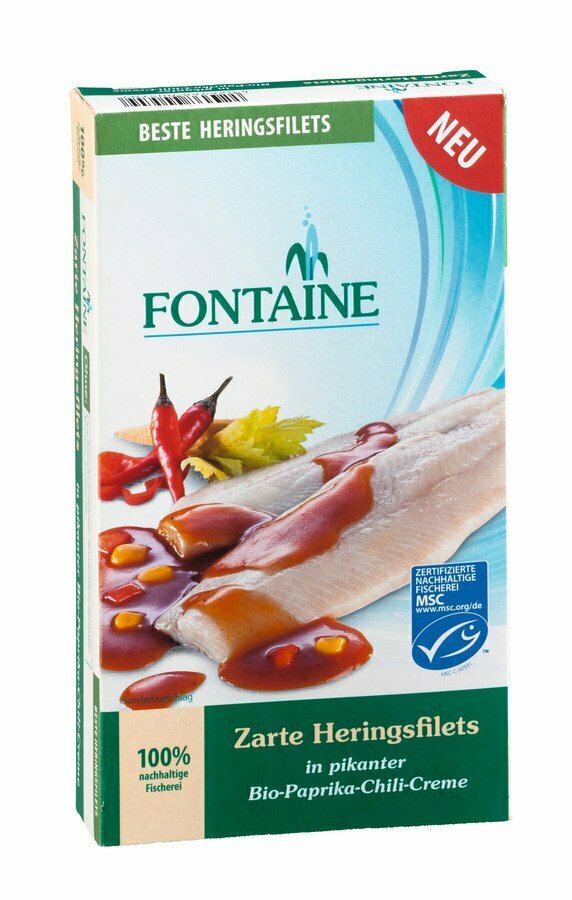 Hareng crème paprika - 200gr