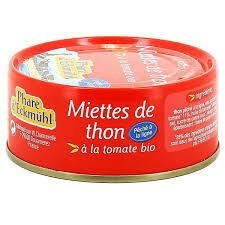 Miettes de thon à la tomate - 150gr