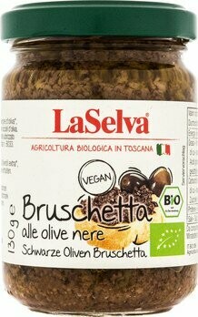 Bruschetta d&#39;olive noire - 130gr