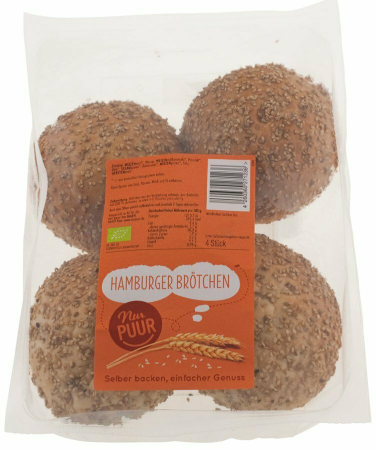 Pain Burger (4 pcs) - 250gr