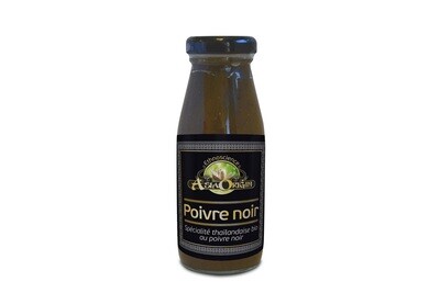 Sauce Poivre Noir - 200gr