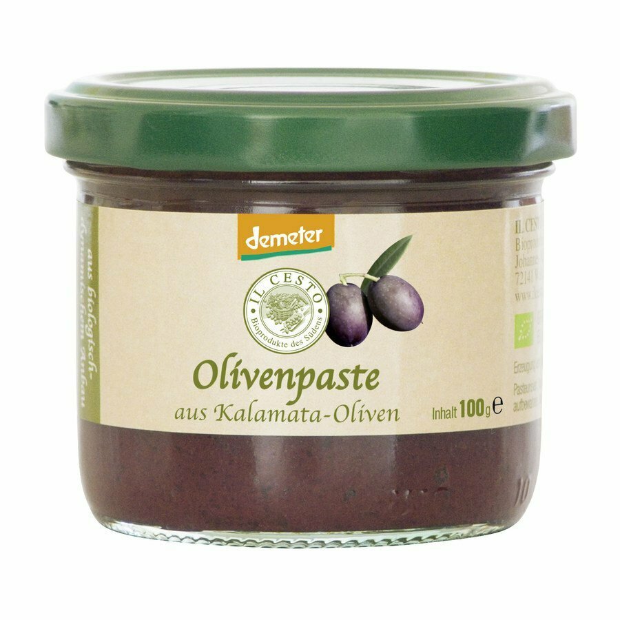 Olivenpaste schwarz - 100gr