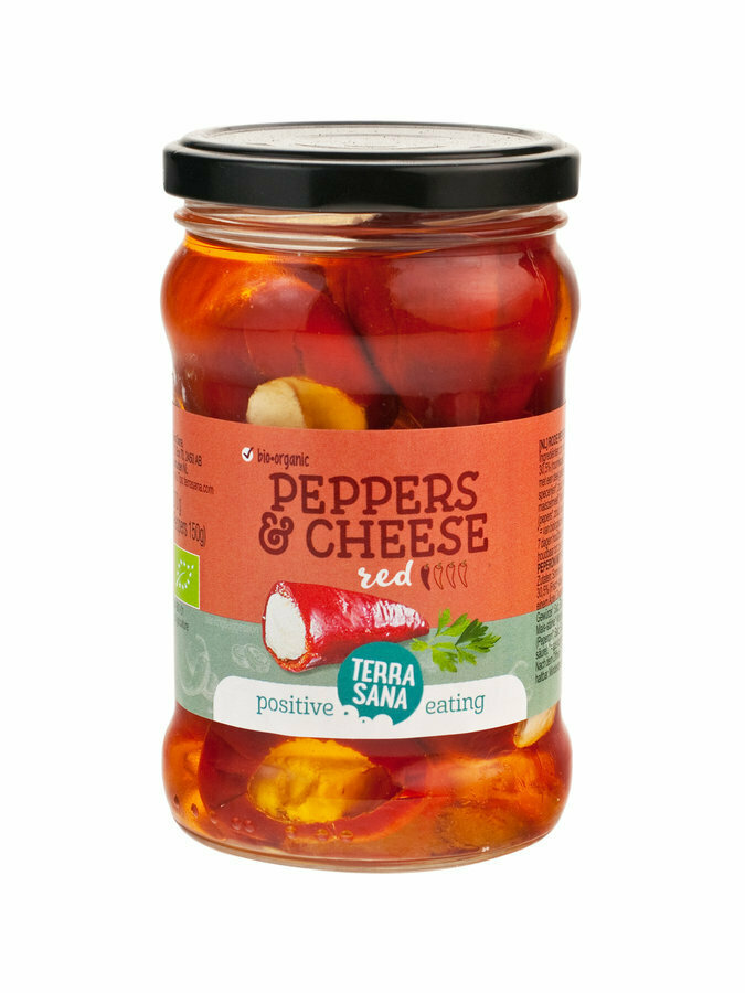 Peperoni rouge farci fromage frais - 270gr