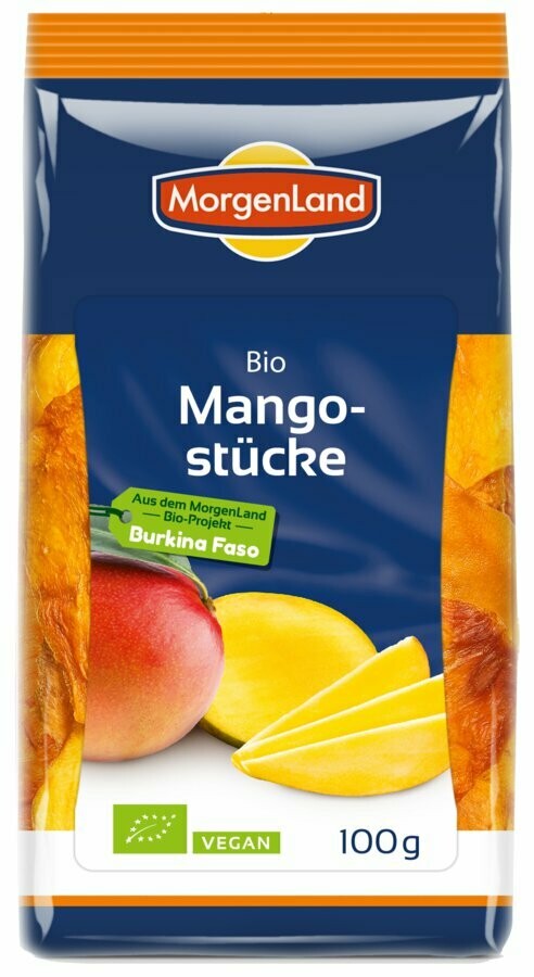 Morceaux de mangue - 100gr