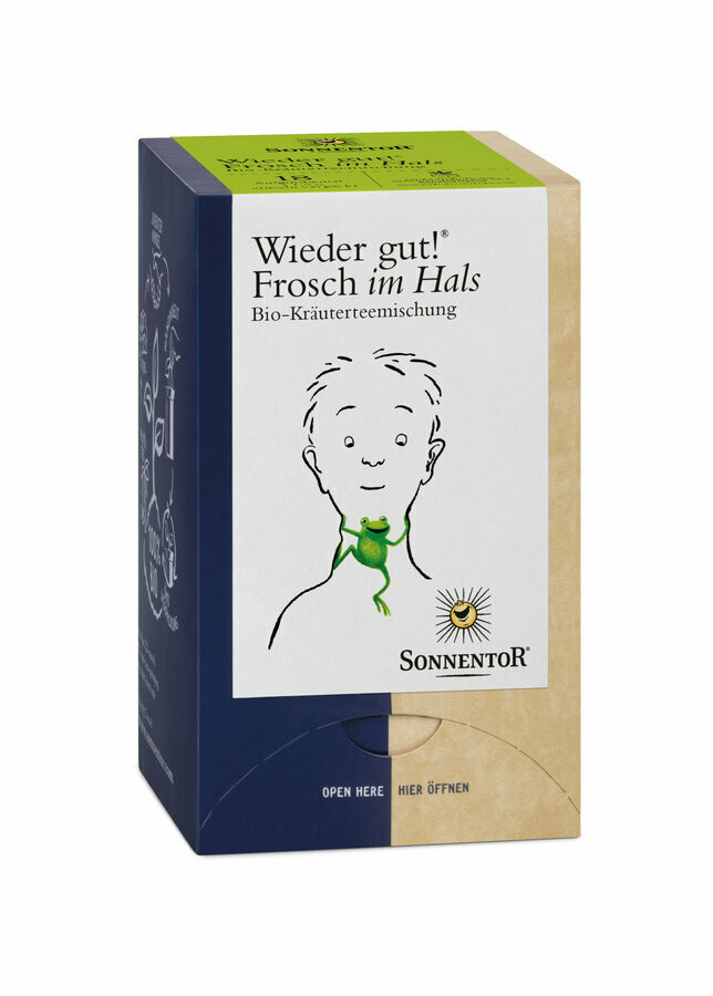Wieder gut! Frosch im Hals - pce
