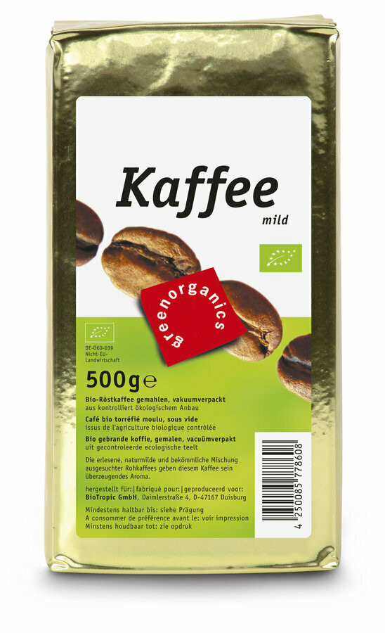 Café nature doux | Moulu - 500gr