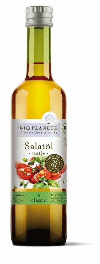 Huile pour salade (Raps 64% SB 18% Olive18%) - 0.5Ltr