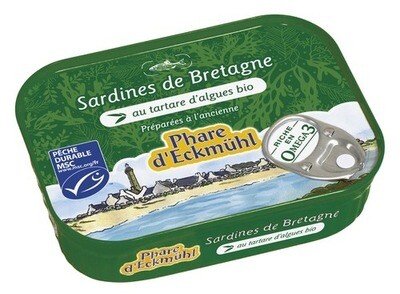 Sardines au tartare d&#39;algues - 135gr