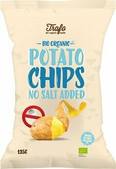 Chips de pommes de terre | Sans sel - 125gr