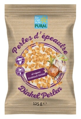 Perles d&#39;épeautre ail/oignon - 125gr
