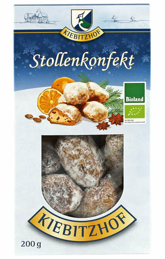 Kiebitzhof Stollen mini - épeautre - 200gr