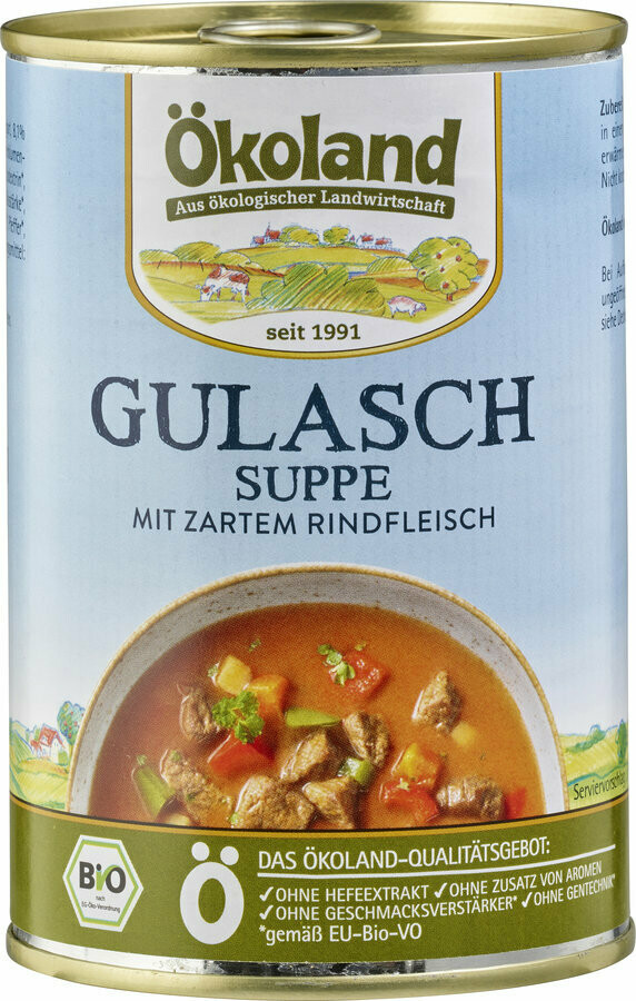 Soupe Gulasch avec bœuf - 400gr