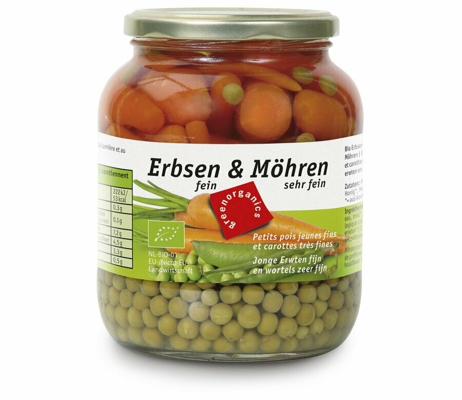Petits pois - Carottes - 680gr