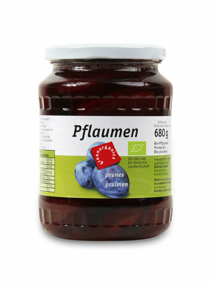 Quetsches au sirop - 740gr