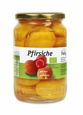 Pêches au sirop - 680gr
