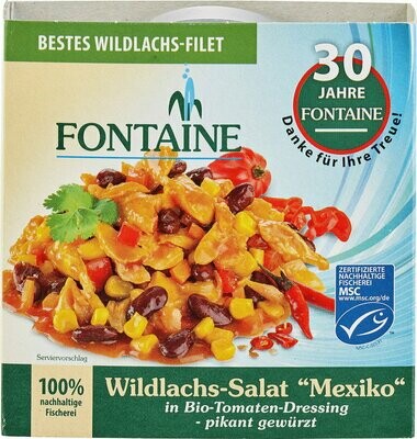 Salade de Saumon &quot;Mexiko&quot; - 200gr