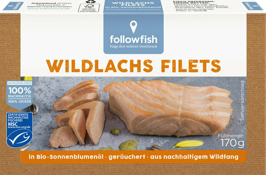 Filet Saumon fumé - H. Tournesol - 170gr