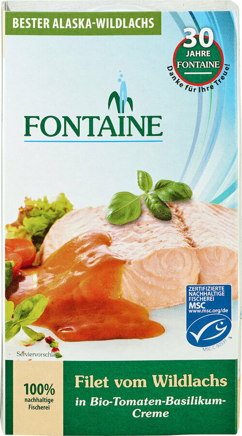Filet Saumon sauce Tomate Basilic - 200gr