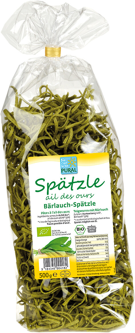 Spaetzle Ail Ours - 500gr