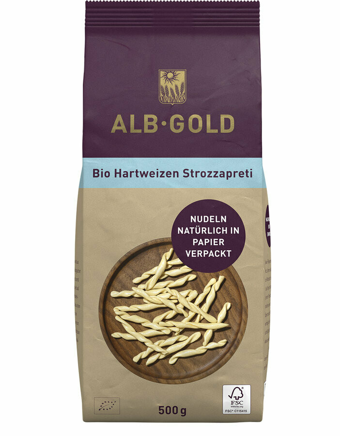 Strozzapreti - embal. Papier - 500gr
