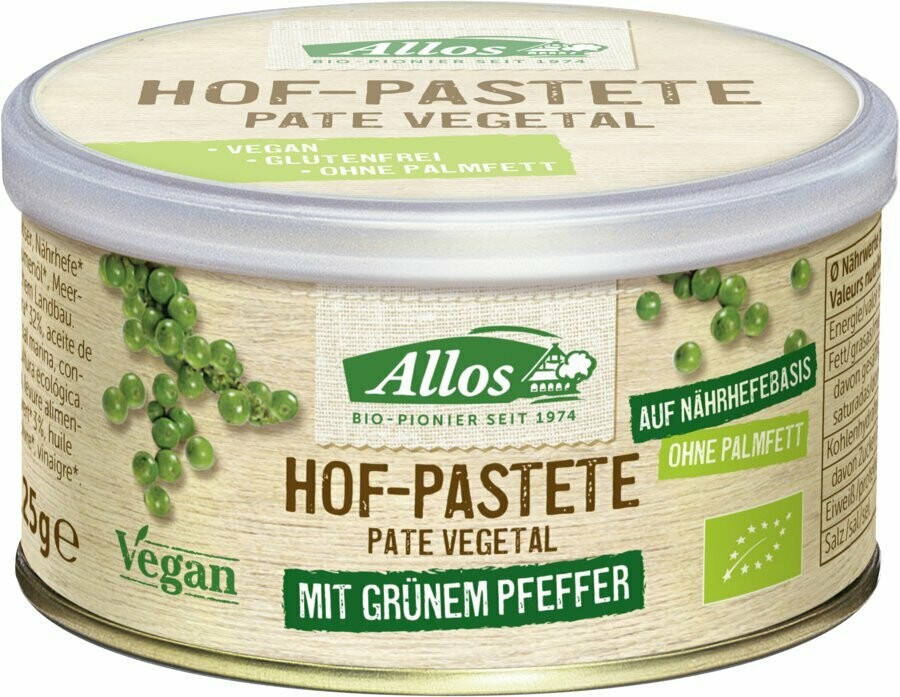 Hof-Pastete Grüner Pfeffer - 125gr