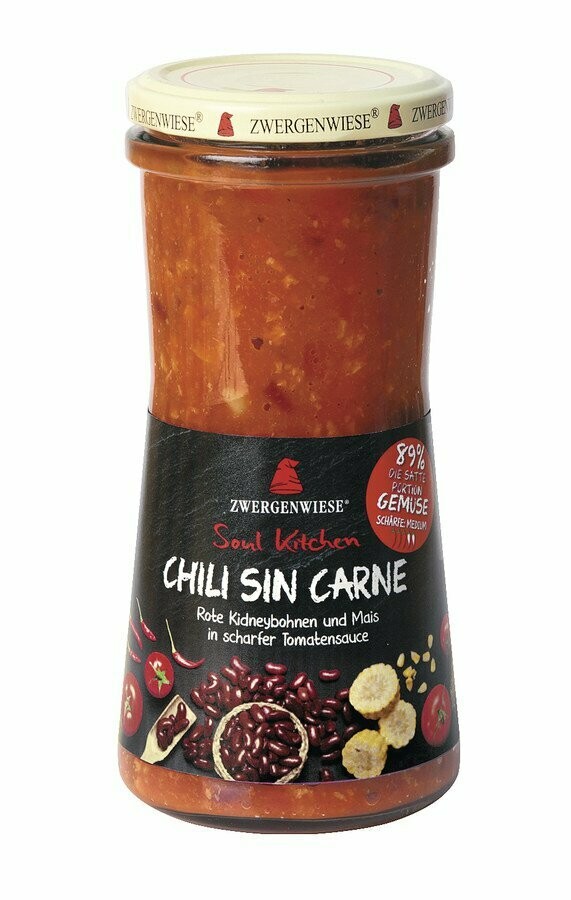 Soul Kitchen Chili sin Carne. vegan /glf - 200ml